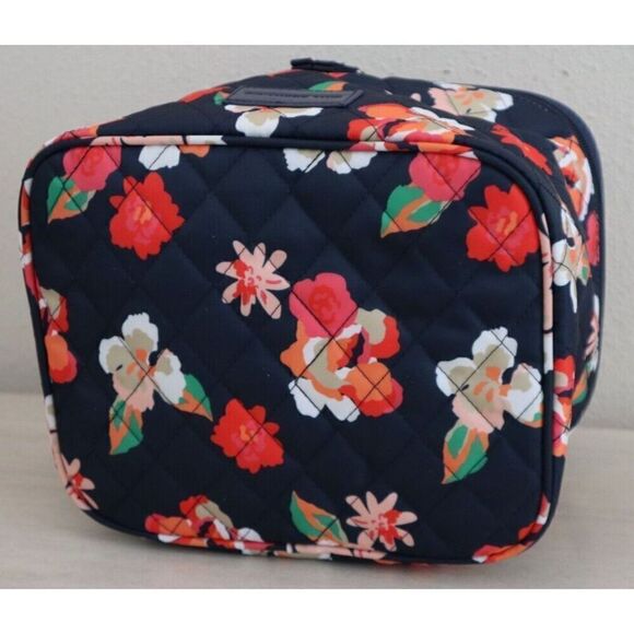 Southern Tide 11616-1702 Women's Dress Blue Floral Cosmetic Make-up Toiletry Bag - Picture 8 of 11